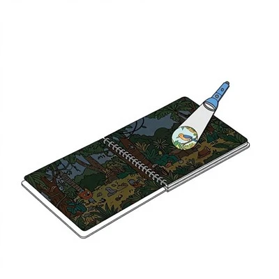 Классическая книга с фонариком